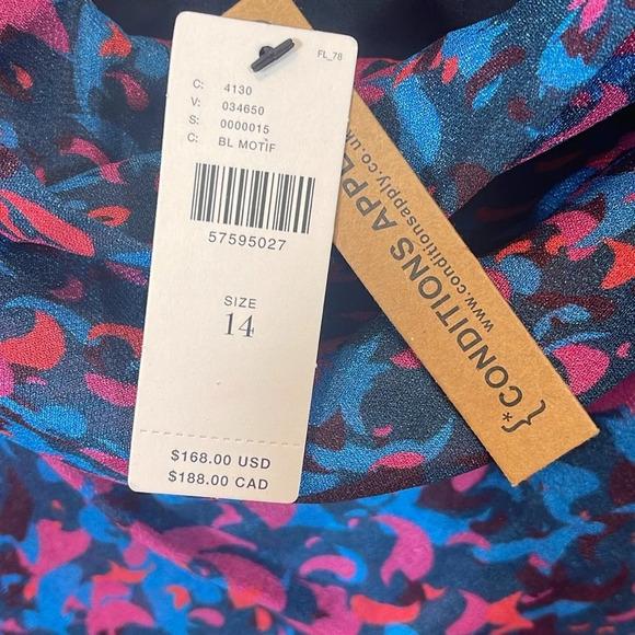 Conditions Apply Anthro Alisandra Maxi Dress size 14 - Picture 5 of 9